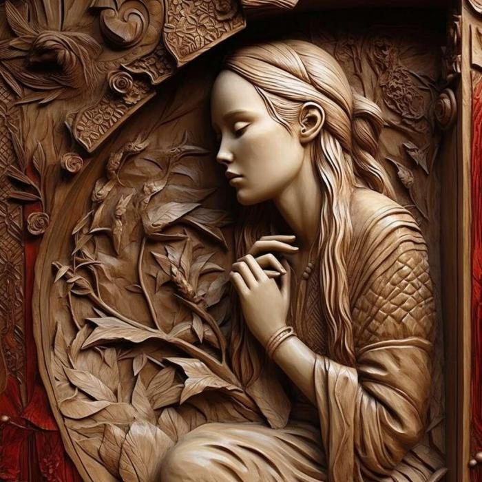 نموذج ثلاثي الأبعاد لآلة CNC 3D Art 